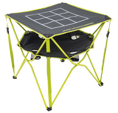 ALPS Mountaineering Eclipse Table two-tier design supports versatile outdoor setups.