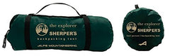 ALPS Mountaineering Explorer 4P interior-vestibules reveal generous gear storage for easy organization.