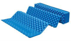 ALPS Mountaineering foldable mat close up reveals egg crate foam texture