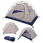 ALPS Mountaineering Lynx exterior front view highlights weatherproof build for any conditions.