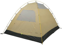 ALPS Mountaineering Taurus 5 Outfitter tent left entrance for easy nightly breaks.