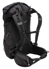ALPS Mountaineering Tour 40L pack front view with roll-top closure expanded