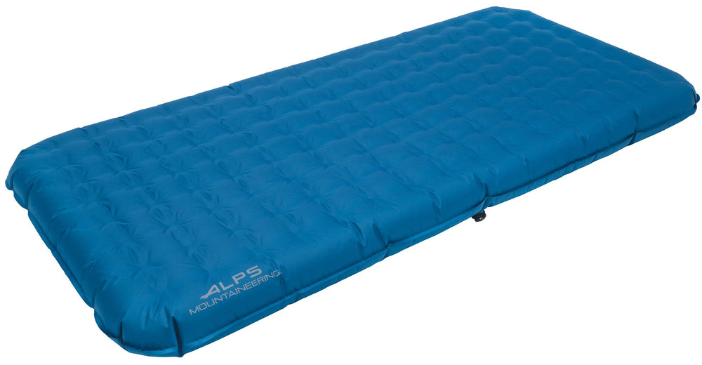 ALPS Mountaineering Vertex Air Bed Twin with rechargeable pump for quick indoor or outdoor setup