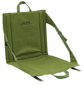 ALPS Mountaineering Weekender Camp Seat with bleacher strap for stable seating.