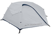 ALPS Mountaineering Zephyr 2P tent front view showing roomy headroom