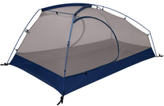 Zephyr 3P tent headroom with vertical walls for comfortable sitting.
