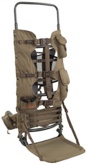 ALPS OutdoorZ Commander Briar front view highlights rugged freighter frame for meat hauling.