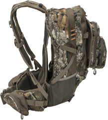 ALPS OutdoorZ Crossfire X-frame with padded straps distributes weight smoothly.