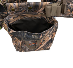 ALPS OutdoorZ Deluxe Dove Belt TechMesh bottom promotes airflow and drainage.
