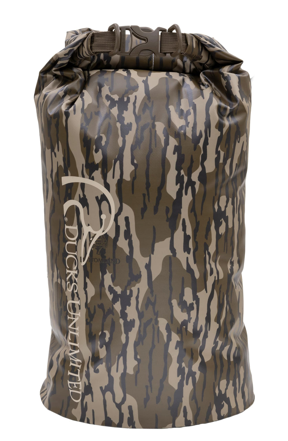ALPS OutdoorZ Guardian Dry Bag 70L in Mossy Oak Original Bottomland keeps gear dry on rugged trips.