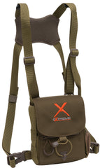 ALPS OutdoorZ Extreme Bino Harness X front view showing secure chest fit