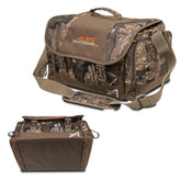 ALPS OutdoorZ Floating Blind Bag in Realtree Timber with waterproof bottom protects gear.