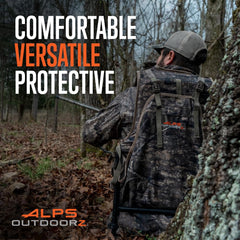 ALPS OutdoorZ Grand Slam turkey vest smartphone sleeve lets you use your phone hands-free