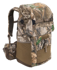 ALPS OutdoorZ Impulse Pack Realtree Edge front view for silent item access.