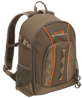 ALPS OutdoorZ Motive backpack main compartment keeps eight cameras organized for quick field access.