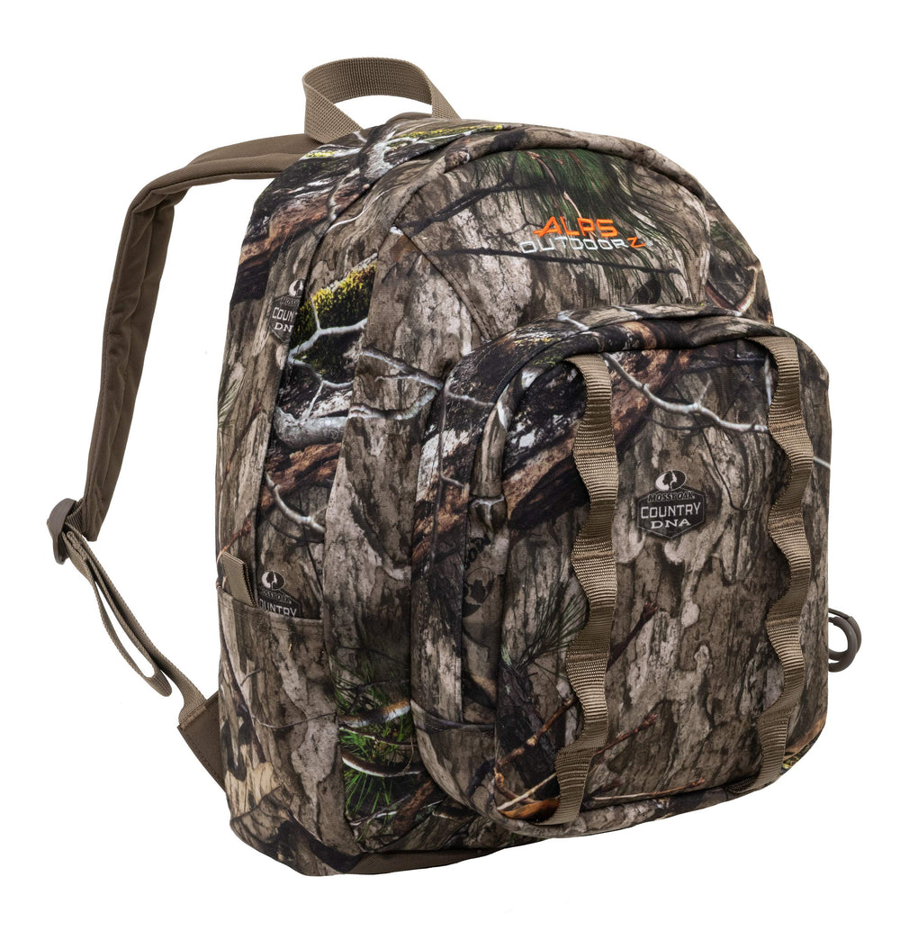 ALPS OutdoorZ Ranger Pack front pocket for quick access on hikes.