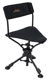 ALPS OutdoorZ Triad swivel stool angle backrest enhances comfort during long hunts