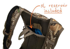 Willow Creek reservoir with insulated hose keeps drinks cool on trail