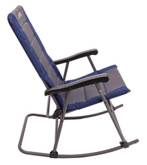 ALPS Mountaineering rocking chair on deck invites relaxed evenings by the fire
