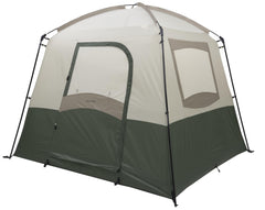 Spacious interior of ALPS Wildwood 4P tent showing ample room for gear and people.