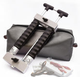 Aluminium dual-color injector kit with two 45 ml injectors for soft plastic lures