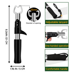 Corrosion-resistant stainless steel jaws of fishing pliers