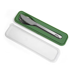 Amefa Mobil brushed stainless steel finish for a durable, reusable option