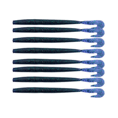 American Baitworks BaitFuel MegaBopper 7.7-inch worm shows mega vibration tail for grass beds.