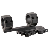 AM DEF Delta scope mount on a rifle rail showing 34mm compatibility