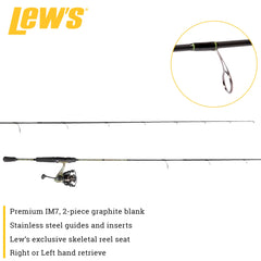 Spinning rod and reel setup in American Hero Camo