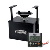 American Hunter Digital Spin Feeder motor provides steady feed distribution for wildlife.