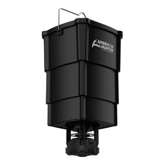 AMERICAN HUNTER nesting hopper collapsible design for easy storage and reliable feeding