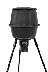 American Hunter WF 30gal nesting hopper with XD-Pro for organized storage.