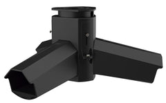 American Hunter WF gravity feeder head attachment, front view, smooth protein flow.