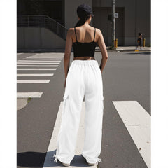 American Trends cargo pants Y2K design highlighting trendy silhouette