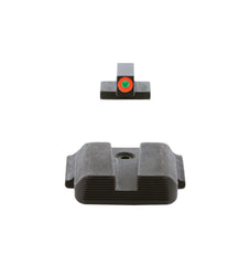 AmeriGlo Protector rear sight with black serrated U-notch for reliable alignment.