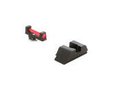 AmeriGlo Range Series front sight with red fiber blade for fast target acquisition.