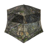 Ameristep Banshee Wide-Bottom Extreme hub blind with spacious floor space for gear and seating.