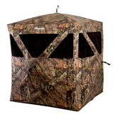 Ameristep Caretaker Run & Gun hub blind in Mossy Oak Break-Up Country camouflage