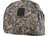 Ameristep Doghouse Extreme Ground Blind setup enables quick field deployment for two hunters