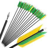 AMEYXGS 30in carbon arrow with spine 500 for consistent flight in practice