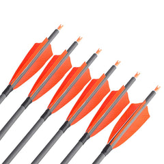 AMEYXGS 4-inch turkey feather fletching for balance and stability