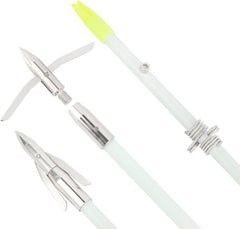 AMEYXGS bowfishing luminous shaft for night visibility and precision.