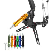 AMEYXGS bowfishing reel seat yellow - easy mounting on a compound or recurve bow.