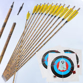 AMEYXGS camo carbon arrow, 30-inch spine 500, ready for target practice