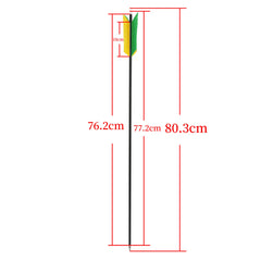 AMEYXGS carbon shaft arrows 30-inch spine 500 built for durable practice.