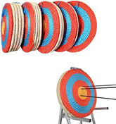 AMEYXGS straw target round 55cm 1-layer, bright colors, easy distant visibility