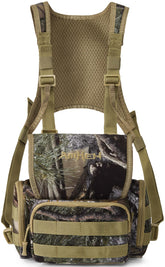 AMHEH binocular harness main pocket keeps gear organized for quick access.