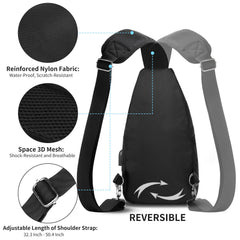 AMJ crossbody sling bag internal zipper pocket keeps valuables secure