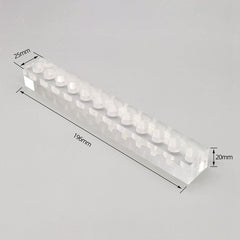 AMLESO fly fishing hooks are organized with 12 clips for versatile setups.